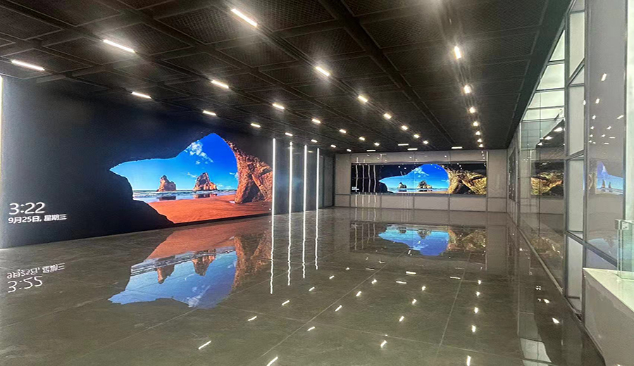 西藏林芝某企業智能化展廳項目